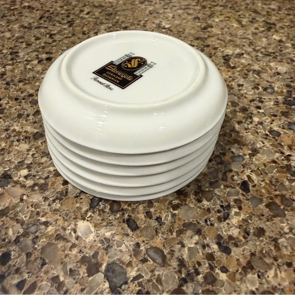 VINTAGE MCM STONEGATE "HARVEST STARS" BUTTER PATS SET OF 6
DISCONTINUED PATTERN - Picture 10 of 11